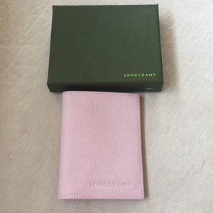 Longchamp Card Case Pink